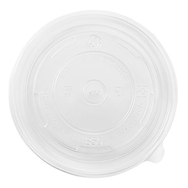 Karat Polypropylene Flat Lid for 24-32 Ounce Food Container -- 600 per case.