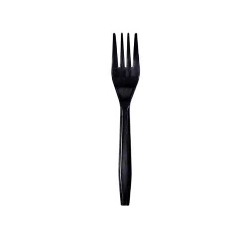 Daxwell Polypropylene Black Medium Size Heavy Weight Fork -- 1000 per case