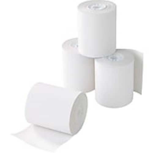Monaco White Thermal Paper Roll -- 50 per case
