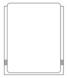 Identico Print Services Quantum Scale White Label Paper, 2.25 x 3 inch -- 16000 per case