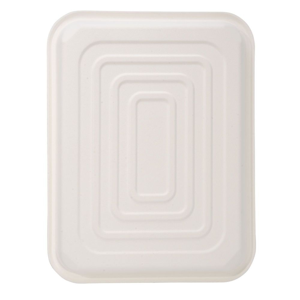 EcoSystems White Molded Fiber Tray, 14 x 18 inch -- 100 per case