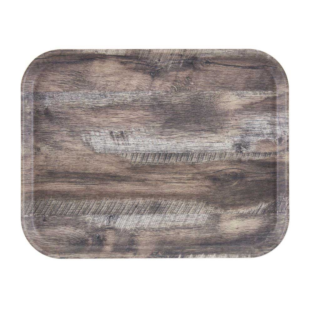Cambro Decor Series Dark Oak Camtray with EpicTread Surface, 12 x 16 inch -- 12 per case