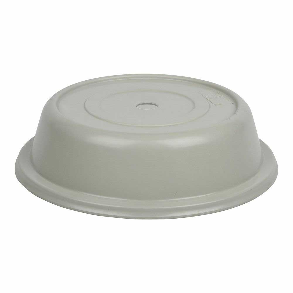 Cambro Versa Round Antique Parchment No Hole Plate Camcover, 12 1/4 inch Inside Diameter -- 12 per case