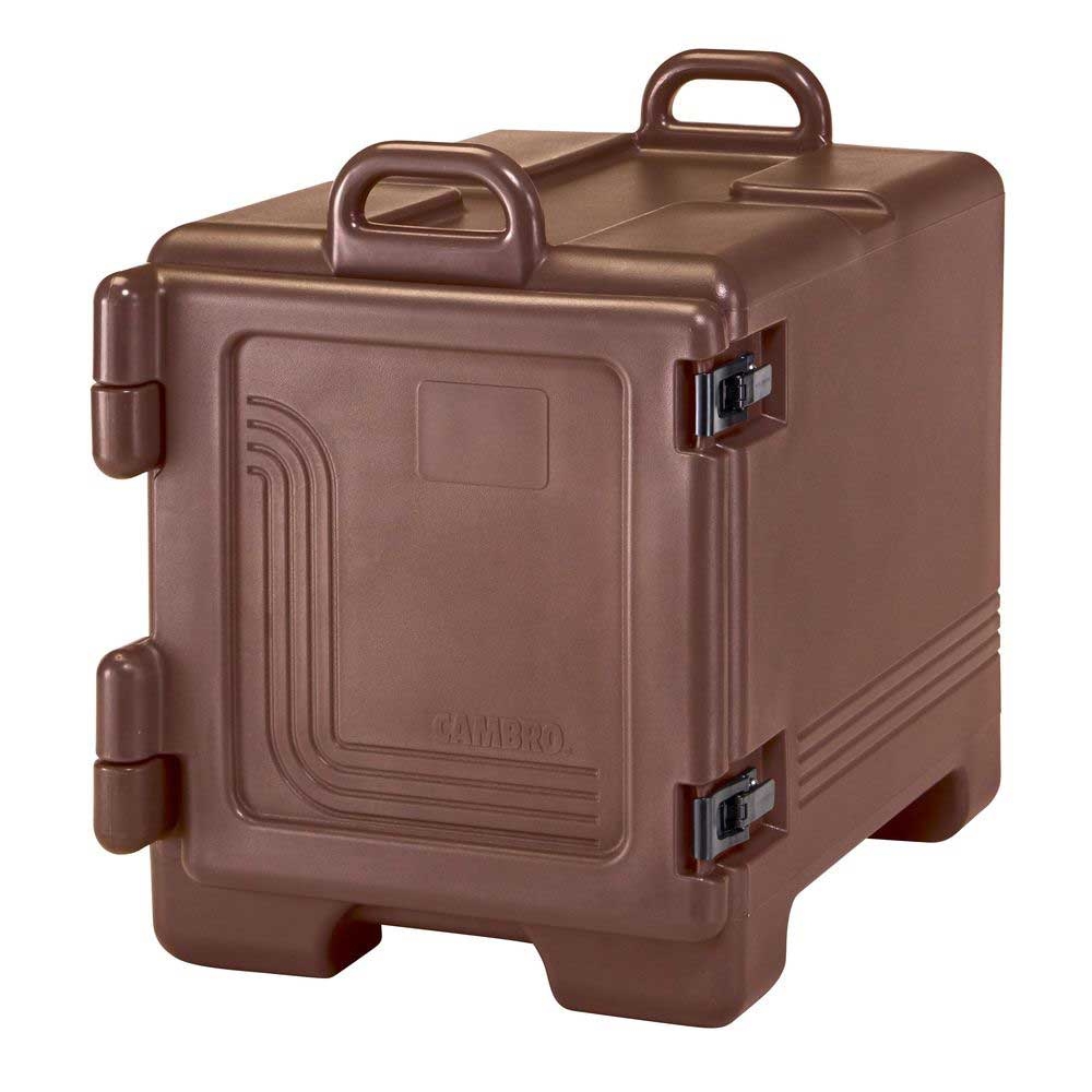 Cambro Insulated Front Loading Dark Brown Sheet and Pan Combo Carrier, 36 Quart Capacity