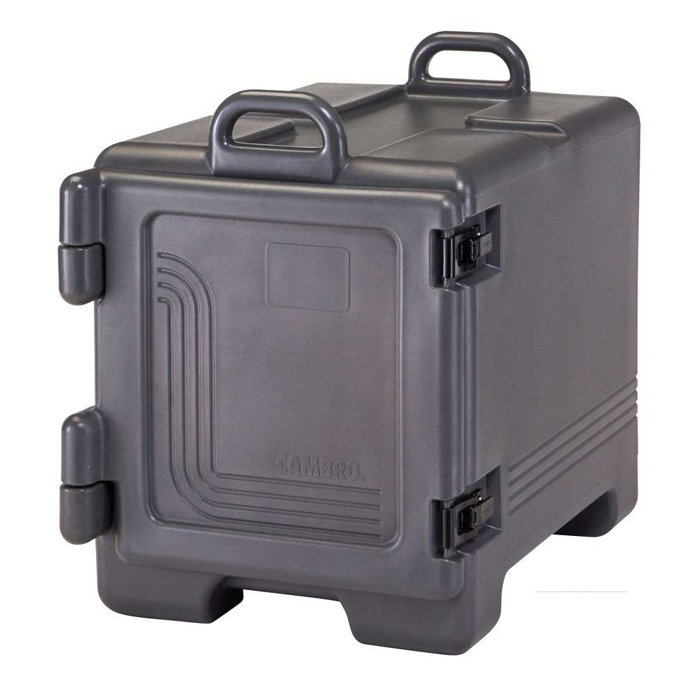 Cambro Insulated Front Loading Charcoal Gray Sheet and Pan Combo Carrier, 36 Quart Capacity