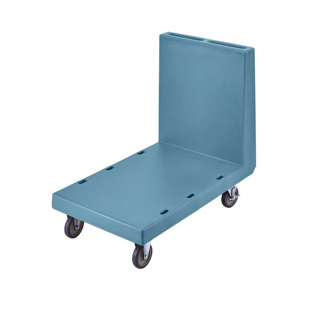 Cambro Black Utility Truck with Handles, 23 3/4 x 36 1/4 x 41 5/8 inch