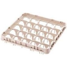 Soft Gray Cambro 49 Compartment E1 Full Size Full Drop Extender Only, 19 5/8 x 19 5/8 x 2 inch -- 12 per case.