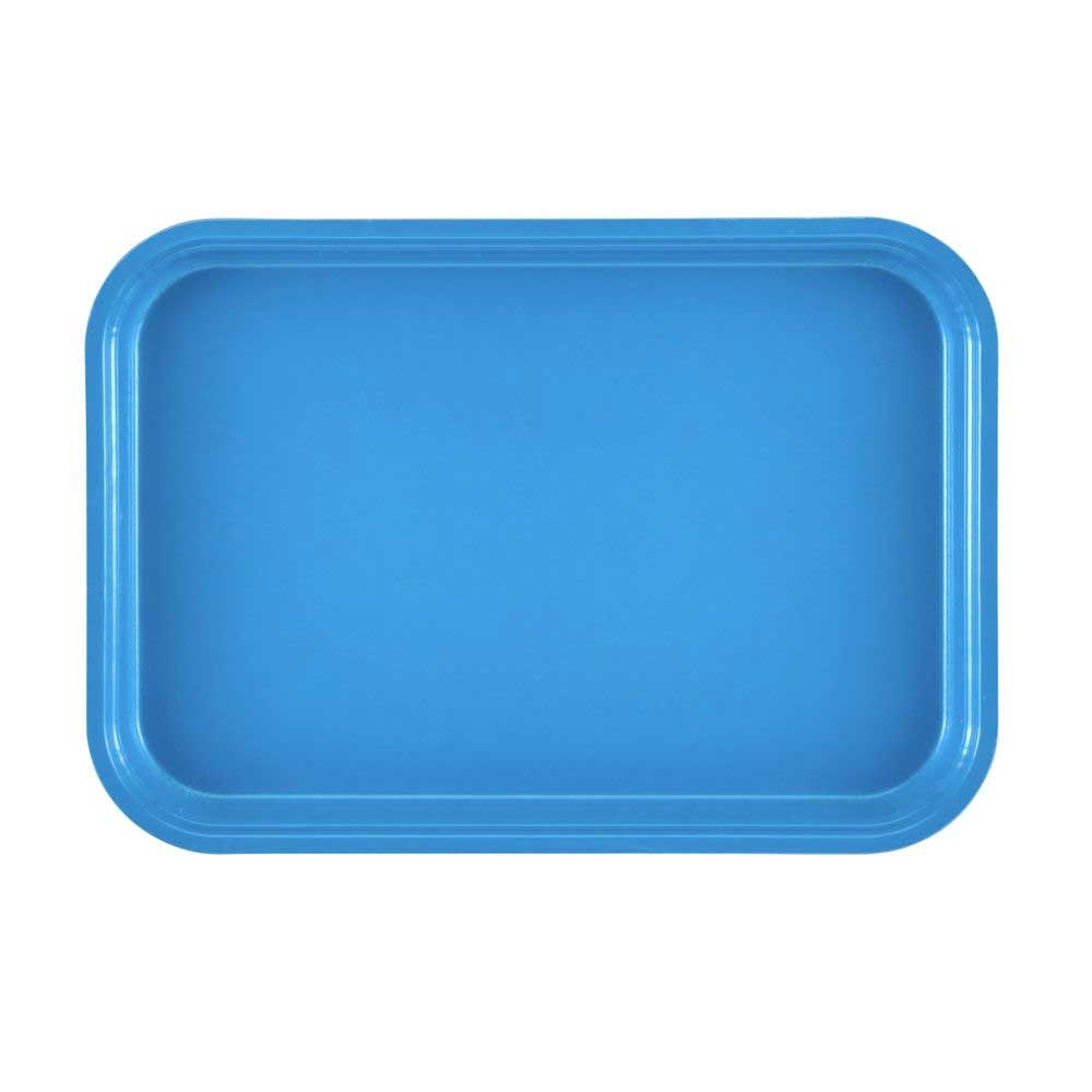 Cambro Rectangular Blue Market Tray, 8 7/8 x 12 3/4 x 1 inch -- 12 per case