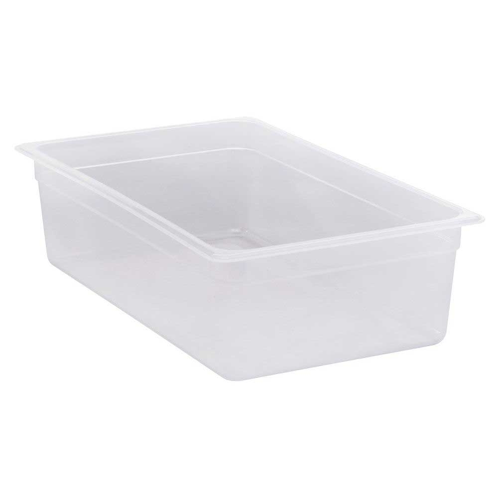 Cambro Ninth Size Translucent Polypropylene Food Pan, 6 15/16 x 4 1/4 inch -- 6 per case
