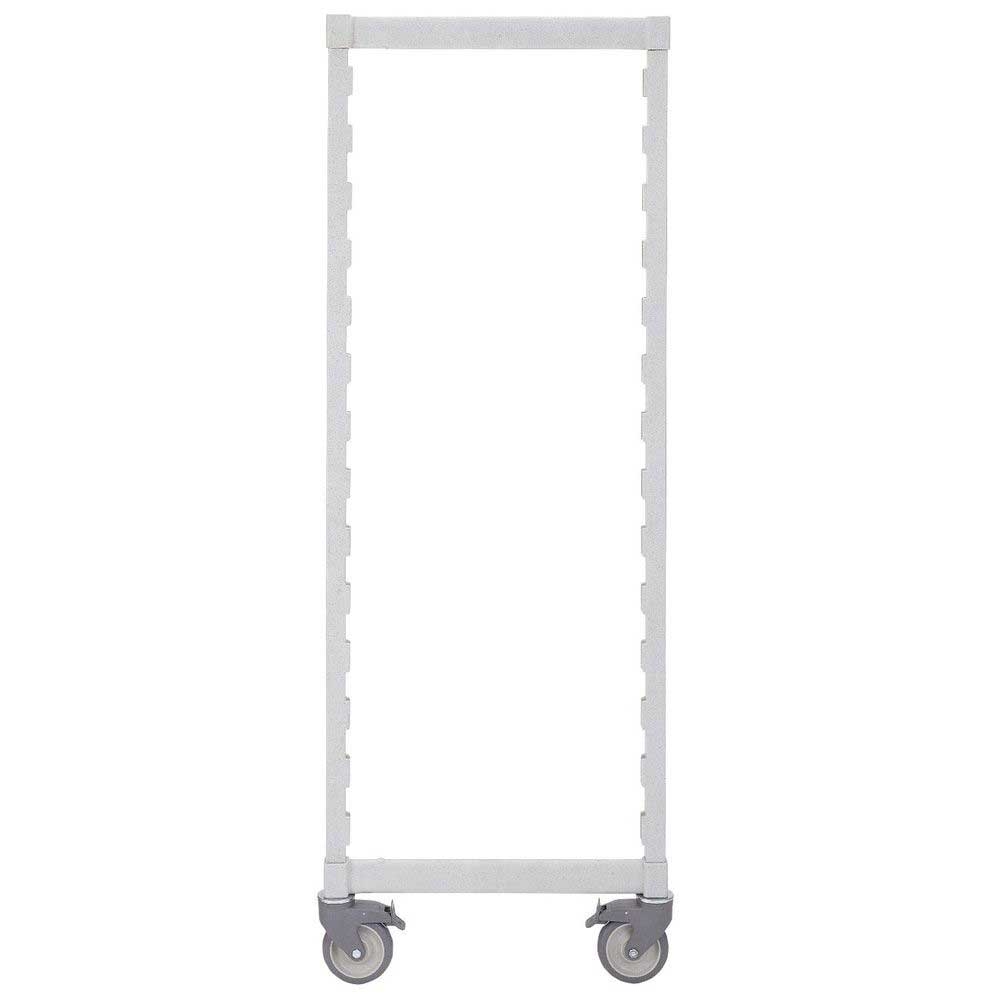 Cambro Camshelving Premium Speckled Gray Standard Mobile Post Kit, 21 x 67 inch