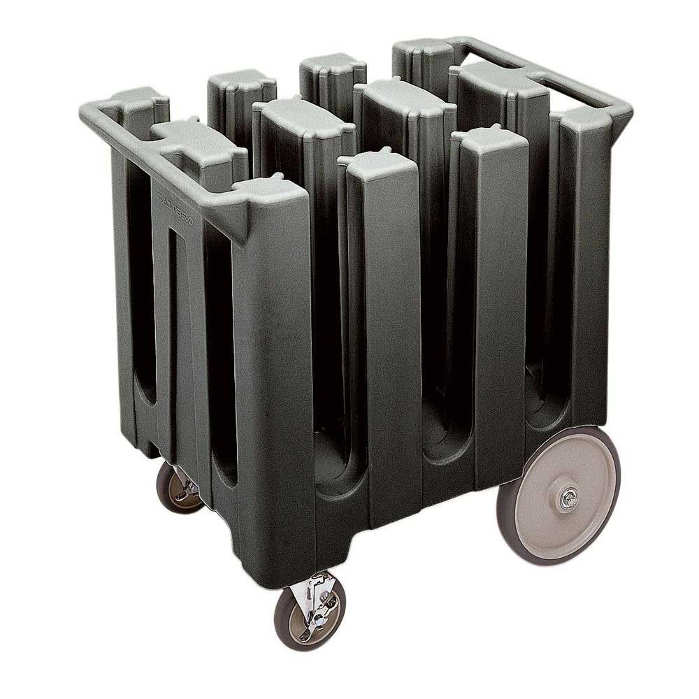 Cambro Poker Chip Style Black Non Adjustable Dish Caddy, 32 5/8 x 23 1/2 x 31 3/4 inch
