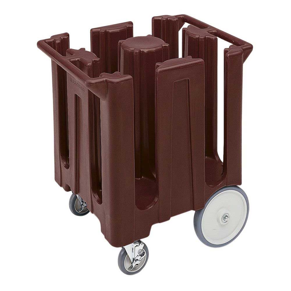 Cambro Poker Chip Style Dark Brown Non Adjustable Dish Caddy, 28 3/4 x 23 3/4 x 32 inch
