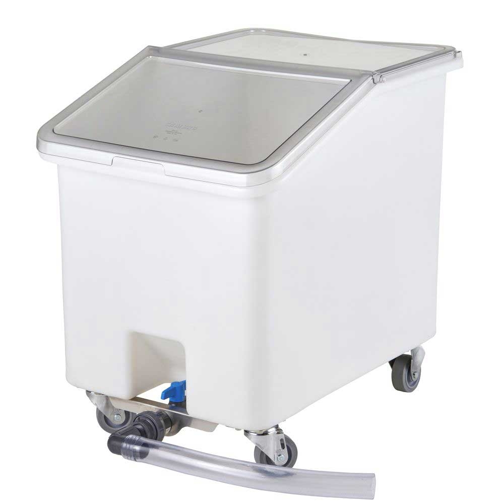 Cambro White Soak and Brine Tank, 37 Gallon