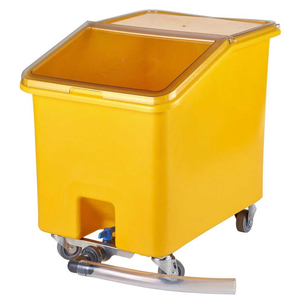 Cambro Yellow Soak and Brine Tank, 37 Gallon