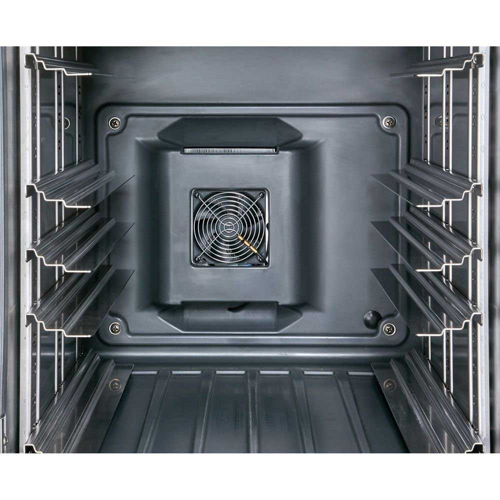Cambro Pro Cart Ultra Charcoal Gray Tall 110 Volt Electric Cold Food Holding and Transport Cabinet, 28 x 36 1/2 x 66 inch