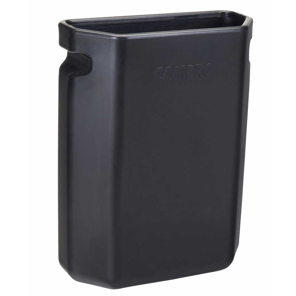 Cambro Black Large Quick Connect Bin for Service Cart Pro, 16 x 7 x 21.3 inch