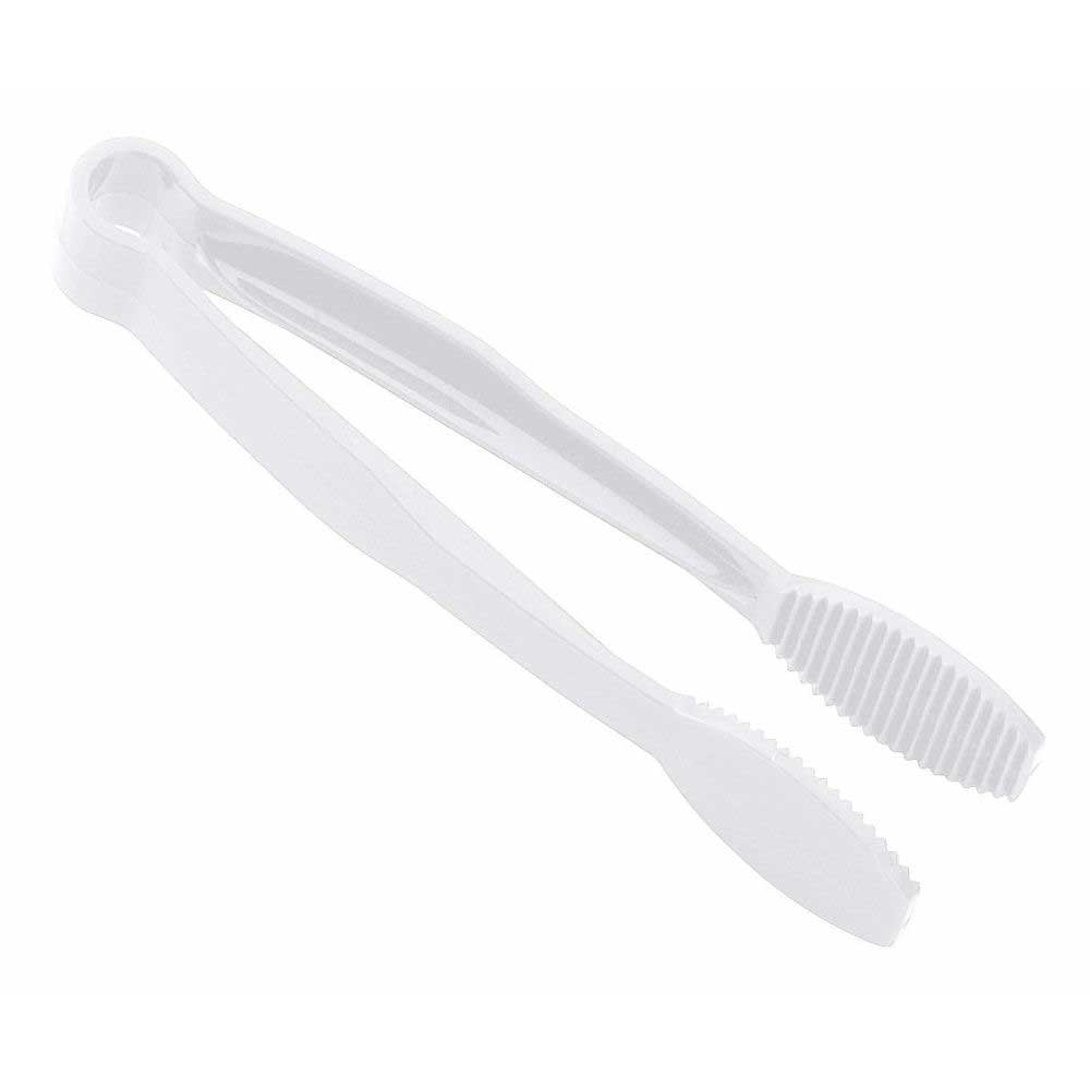 Cambro Camwear White Flat Grip Tong, 6 inch -- 12 per case