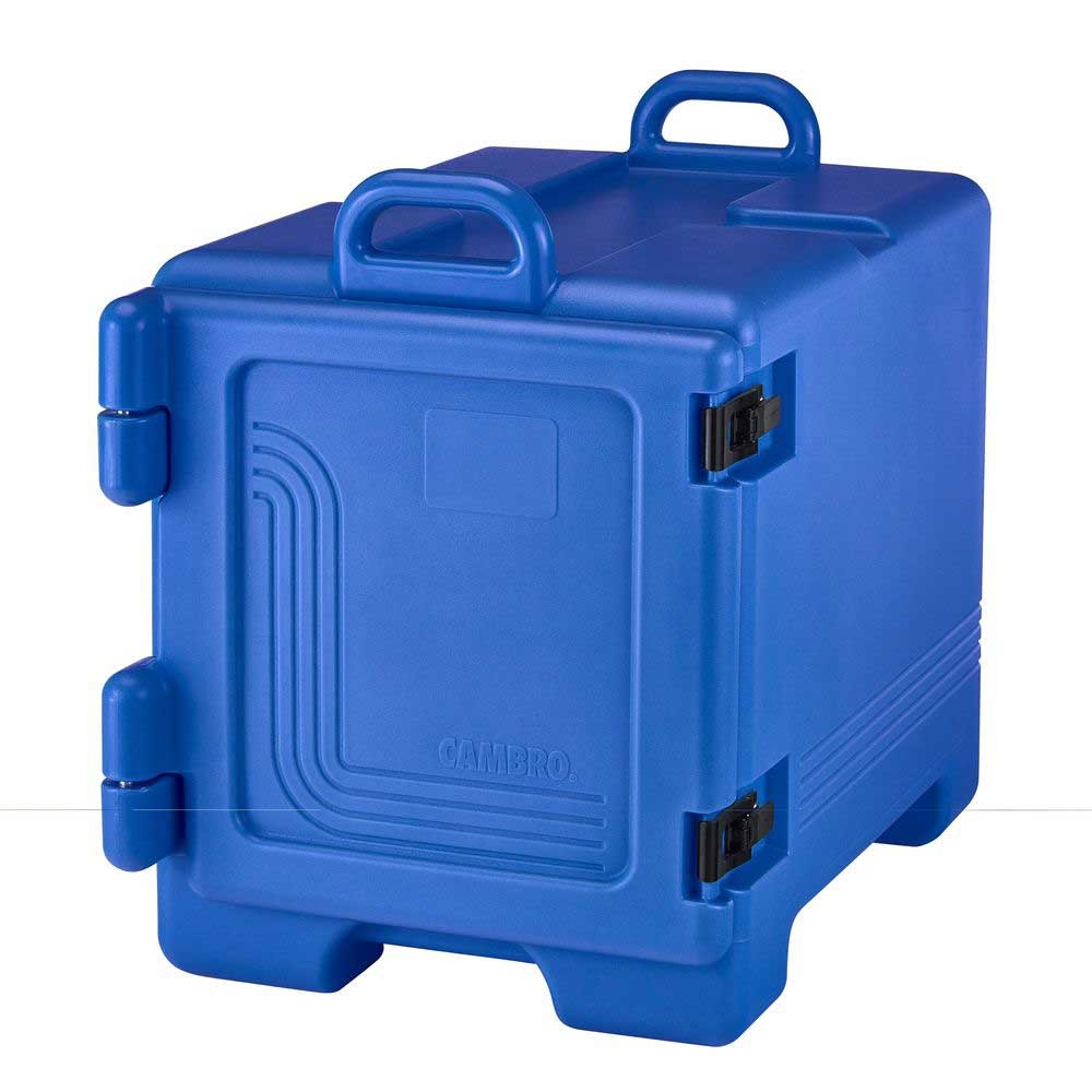 Cambro Insulated Front Loading Navy Blue Ultra Food Pan Camcarrier, 17 x 25 3/4 x 22 3/8 inch