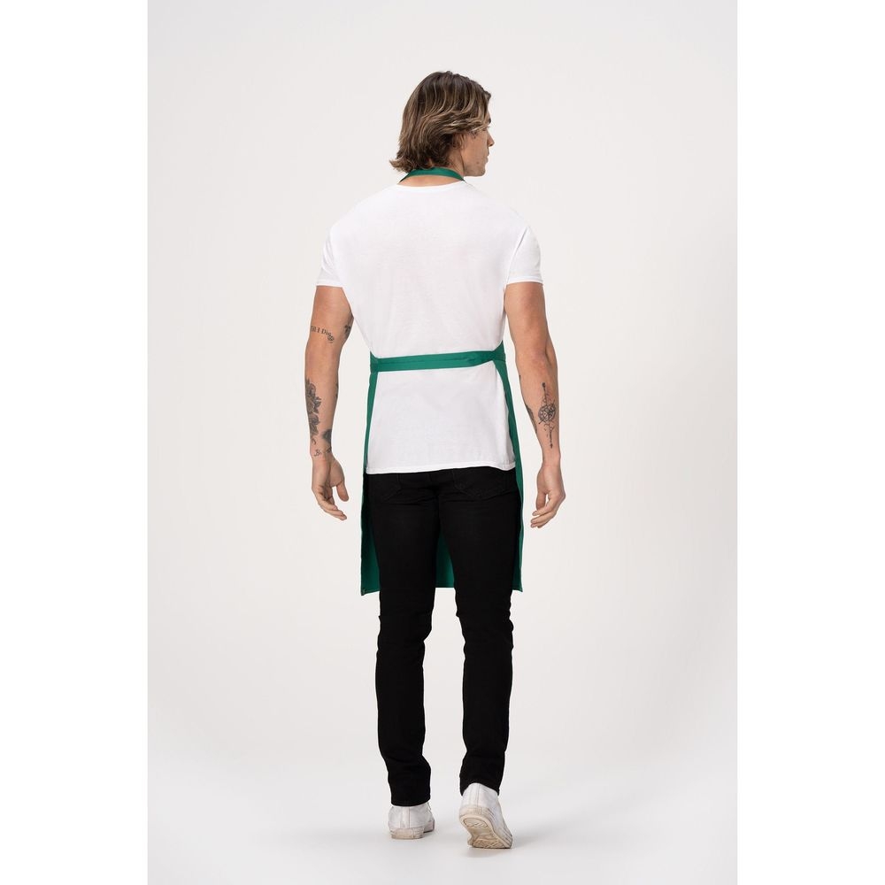 Chef Works Kelly Green Butcher Apron, 34 inch Long x 24 inch Wide