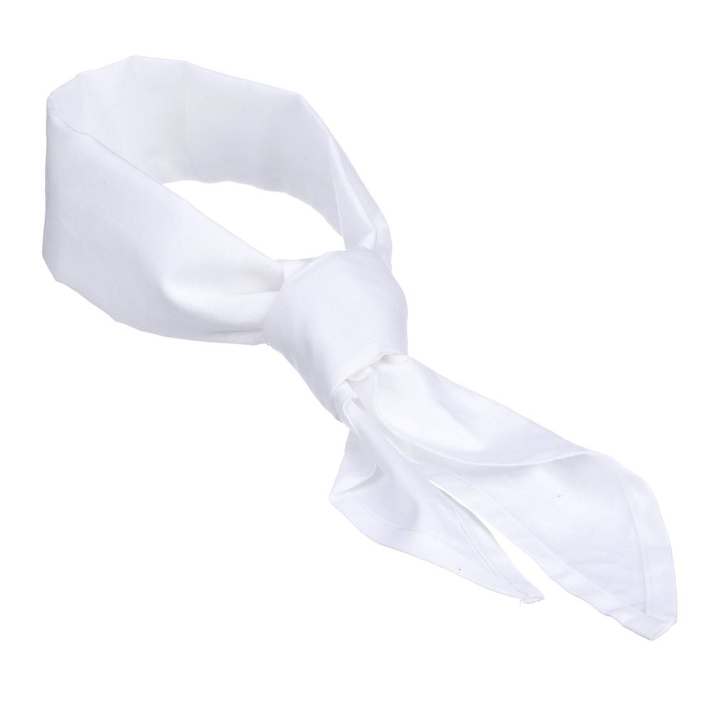Chef Works White Chef Neckerchief, 42 inch long x 22 inch Wide