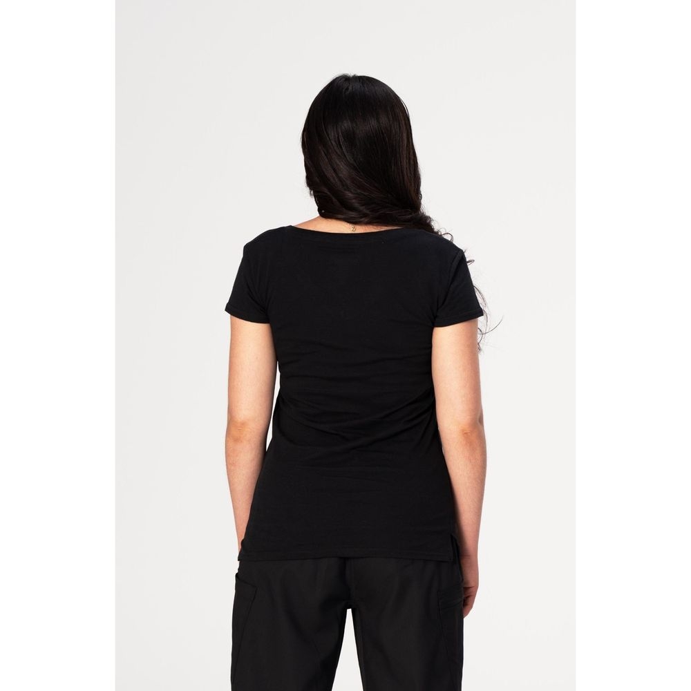 Chef Works Black Small Chef Works Logo T-Shirt for Women