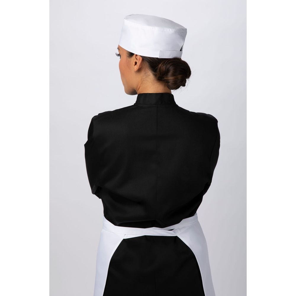 Chef Works White Small or Medium Sustainable Cool Vent Chef Beanie for Unisex