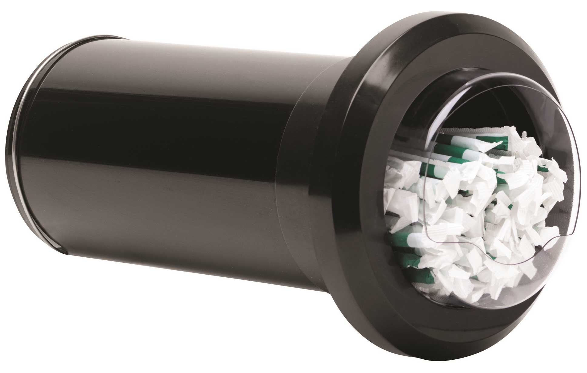 Dispense-Rite In-Counter ABS Plastic Wrapped Straw Organizer