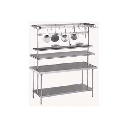 Stainless Steel Adjustabe Mid Mount Self, 15 x 120 inch.