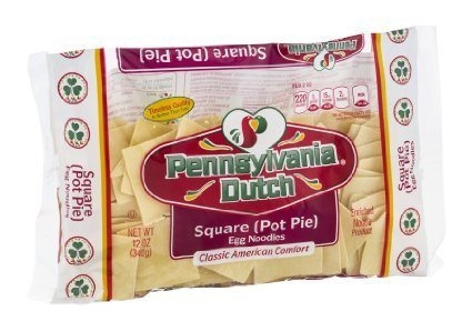 Pennsylvania Dutch Square Pot Pie Egg Noodles, 12 Ounce -- 12 per case.