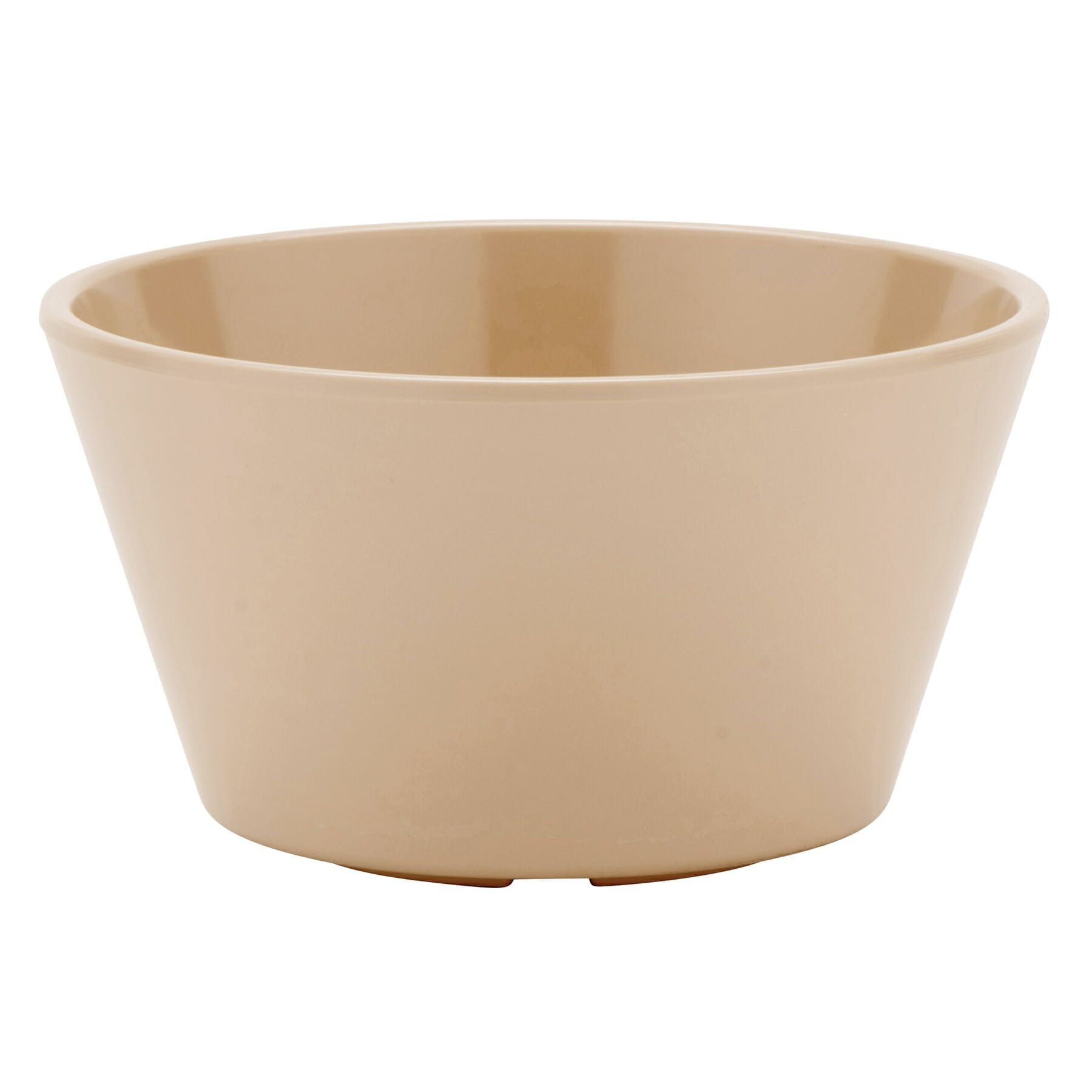 Tan GET Enterprises inc Supermel I Melamine Bouillon Cup, 8 Ounce -- 48 per case.