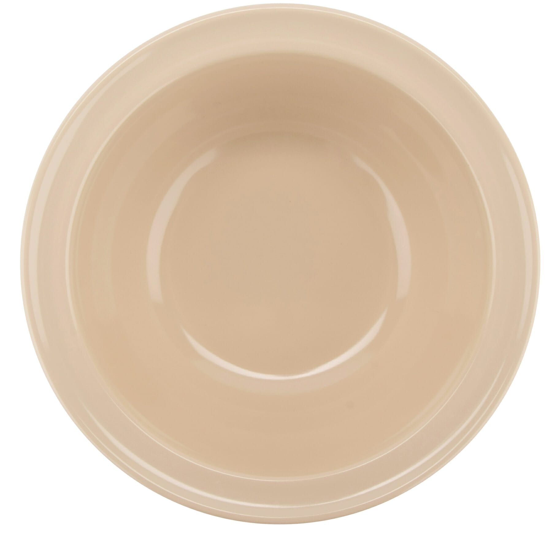 Tan GET Enterprises inc Supermel I Melamine Rimmed Bowl, 13 Ounce -- 48 per case.
