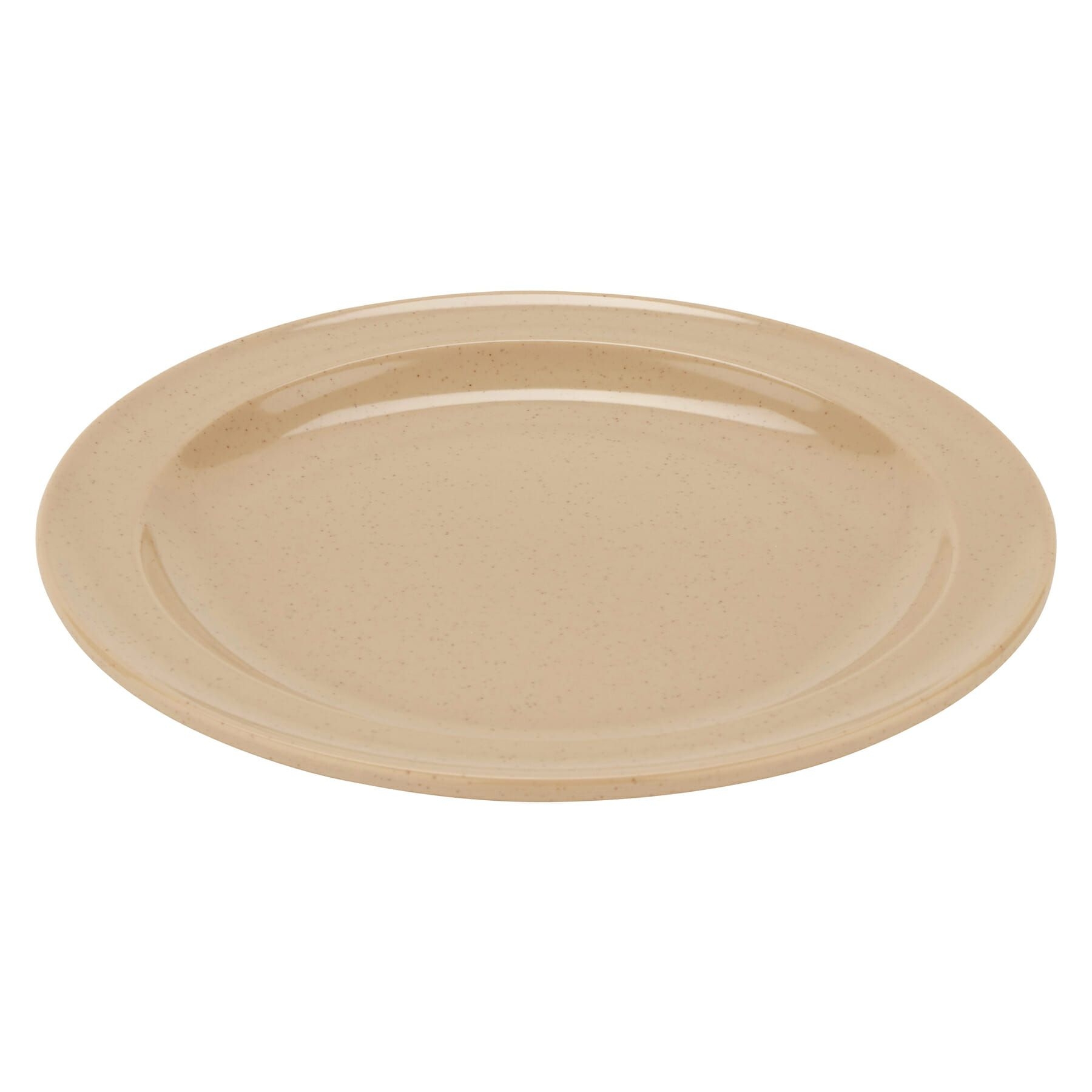 Sandstone GET Enterprises inc Supermel I Melamine Round Plate, 7.25 inch -- 24 per case.