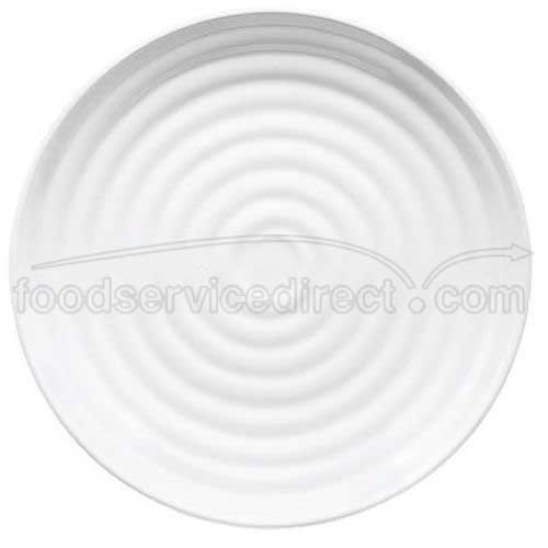 Mix GET Enterprises inc Diamond Mardi Gras Melamine Round Narrow Rim Plate, 7.25 inch -- 48 per case.