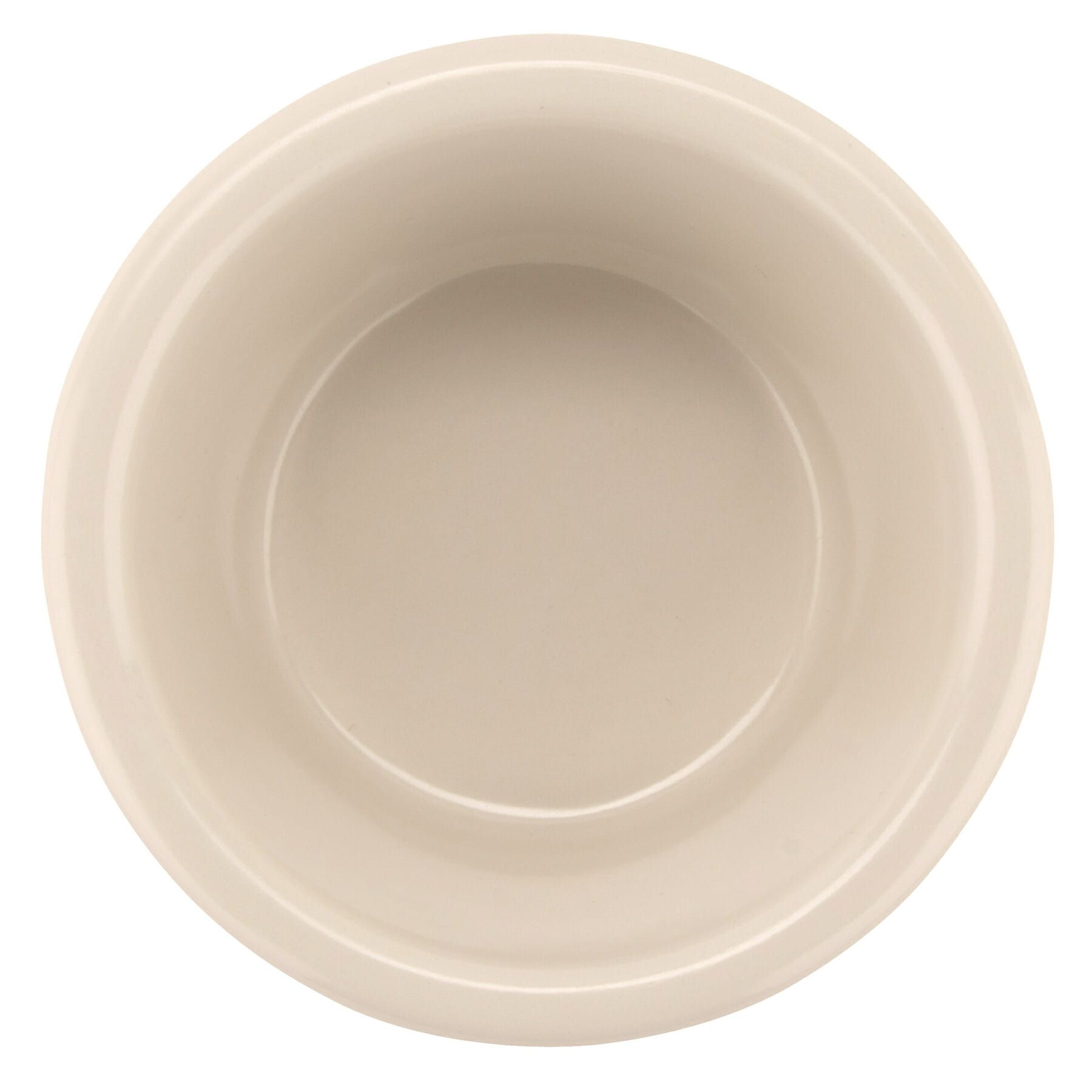 Ivory GET Enterprises inc Melamine Fluted Ramekin, 2.88 inch -- 48 per case.