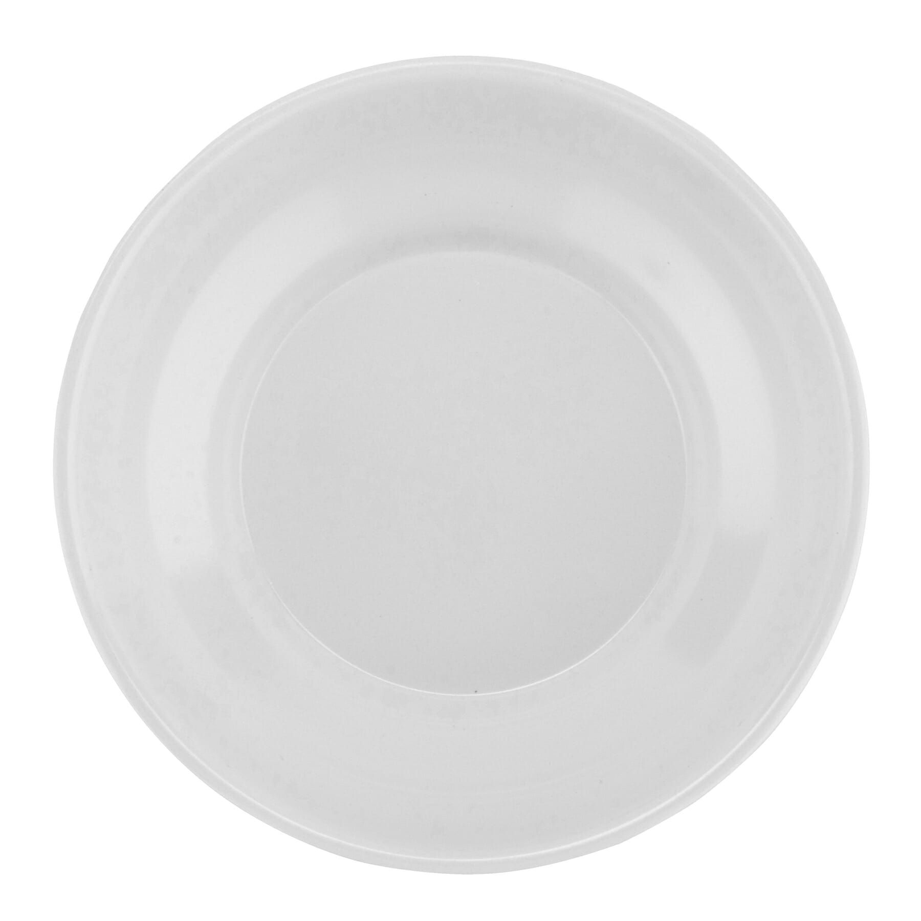 White GET Enterprises inc Melamine Salsa Dish, 5 Ounce -- 48 per case.
