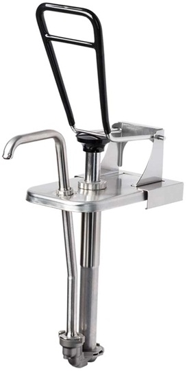 Server Stainless Steel Fountain Jar with Lever Pump, 3 1/2 Quart