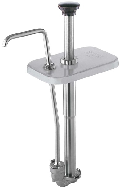 Server Stainless Steel FP-Vertical Fountain Jar Pump, 3 1/2 Quart