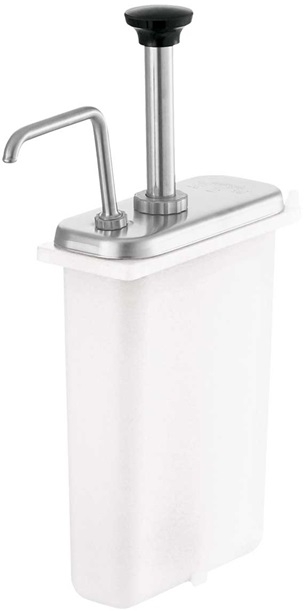 Server FP-V Slim Stainless Steel Fountain Jar Pump, 2 Quart