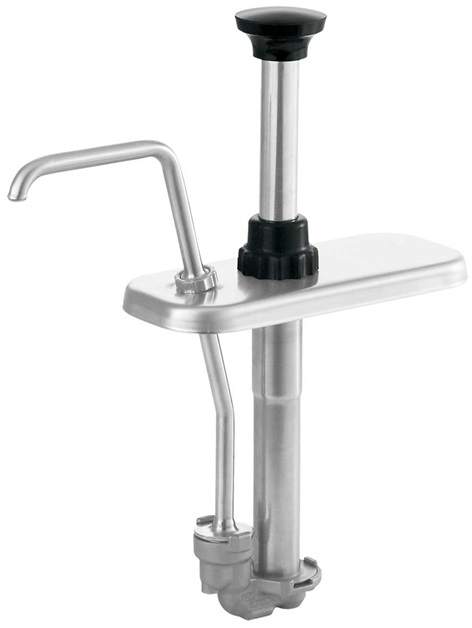 Server FP-200V Slim Stainless Steel Fountain Jar Pump, 1 1/2 Quart