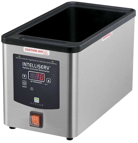 Server IntelliServ 1/3 Size Food Pan Warmer with Canada Plug, 230 Volt