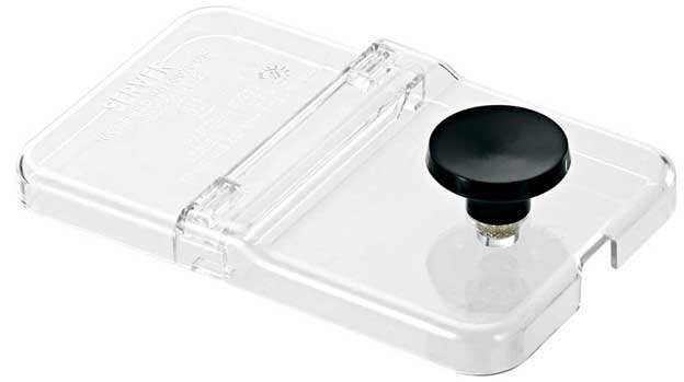 Server Products Plastic Clear Hinged Assembly Lid for 1/9-Size Jar