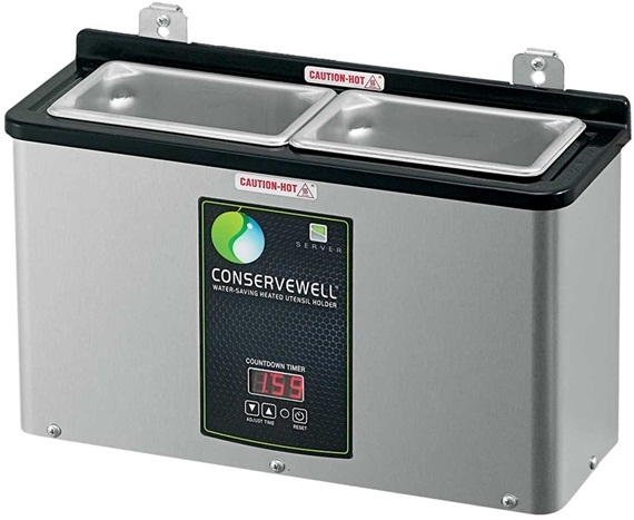 Server ConserveWell Utensil Holders with Countdown Timer, 120 Volt