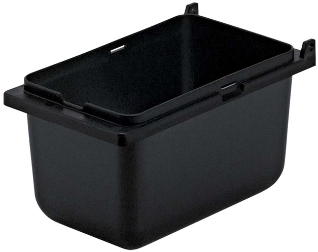 Server WireWise 3 Tiered 1/9 Size Jar Station with Lids and Spoons, 13 11/16 x 4 13/16 x 22 3/8 inch