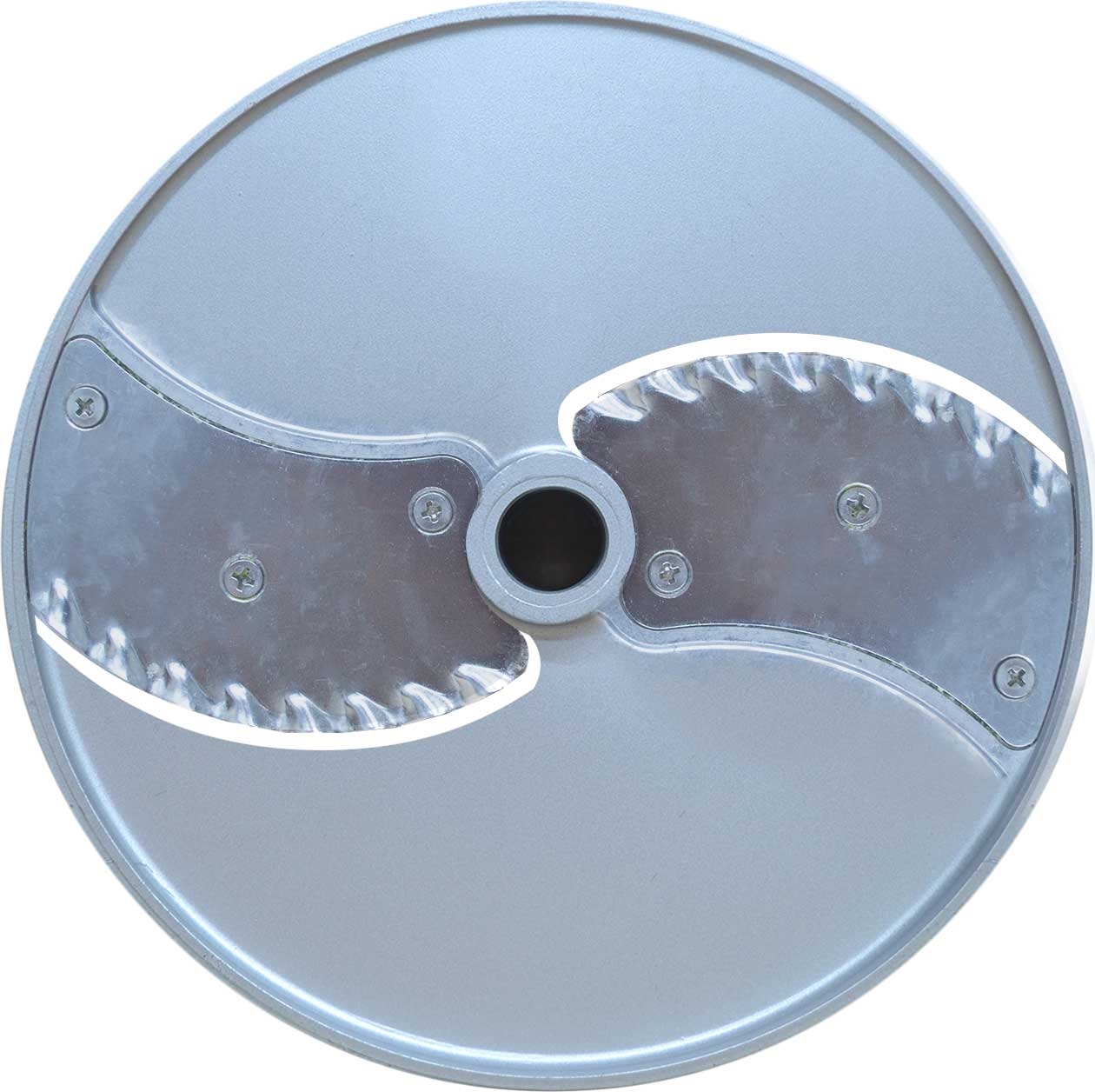 Skyfood 1/8 inch Scallop Cut for use with MASTER SKY and MASTER SS Models Food Processor