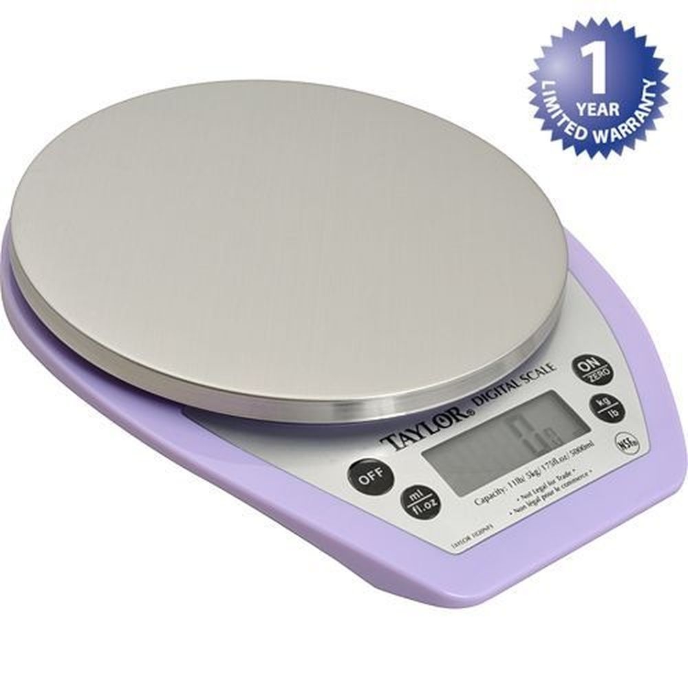 Taylor Precision 1020PRNFS Stainless Steel Digital Scale, 11 Pound Capacity
