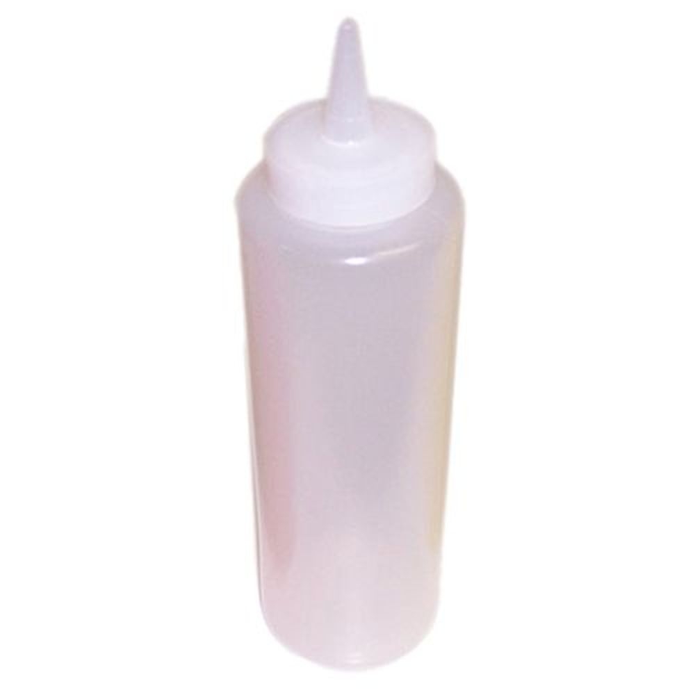 Vollrath 2802226 Clear Squeeze Bottle, 12 Ounce Capacity