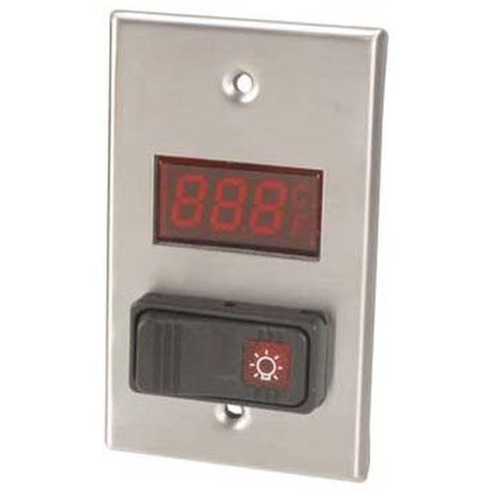 AllPoints ALL1381207 -40° to 230°F Digital Thermometer with Light Switch