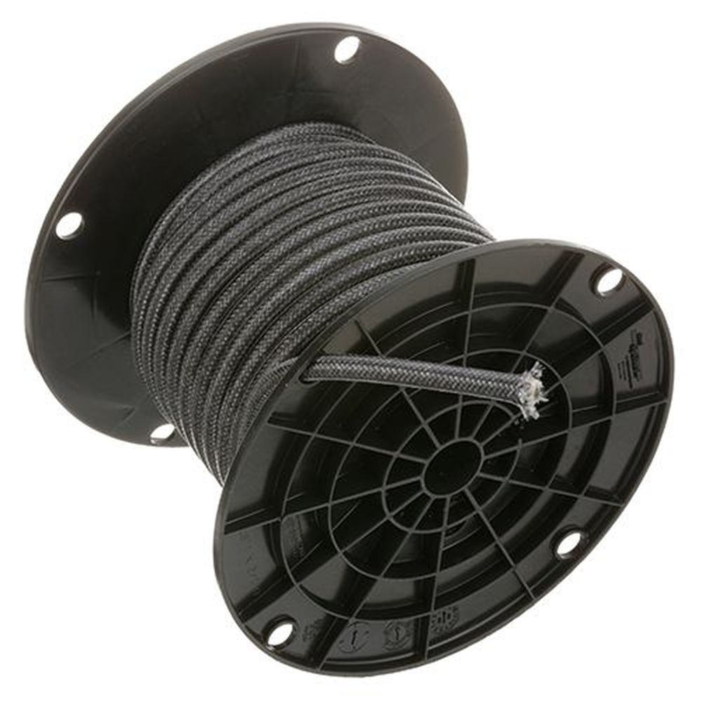 AllPoints ALL381308 SF2 Black Wire, 50 Feet Roll