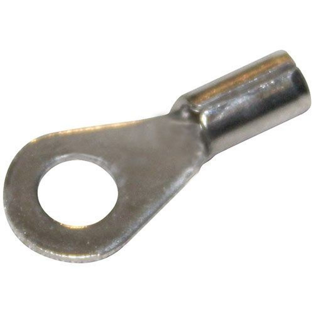 AllPoints STUD Number 8 Nickel Plated Ring Terminal for AllPoints Part Number 851080 -- 100 per case
