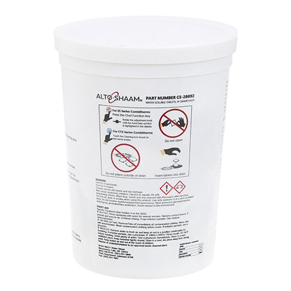 Alto-shaam ALTCE-28892 Cleaner Tablet, 90 count